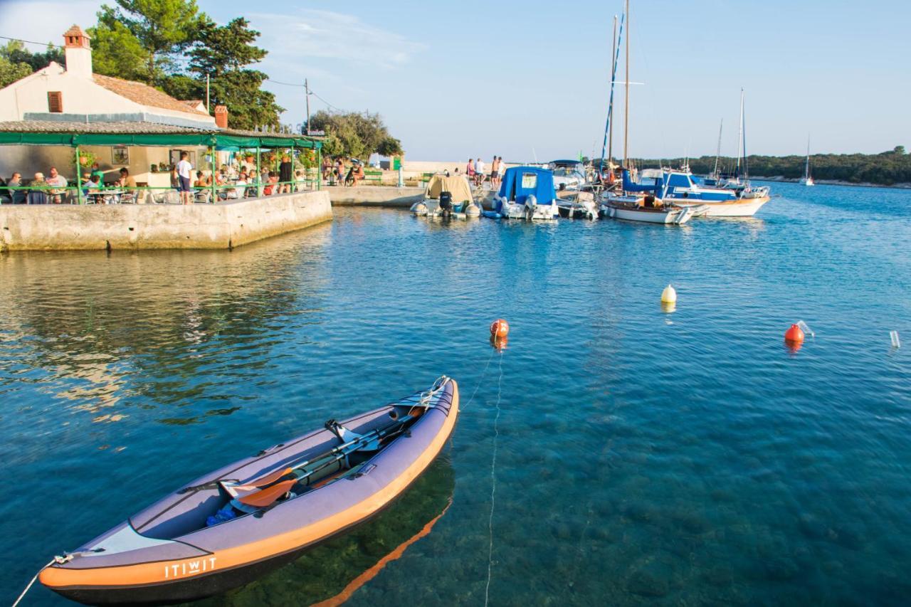 Holiday House Punta Blue & Orange 5M From The Sea, Island Cres Punta Križa Exteriör bild