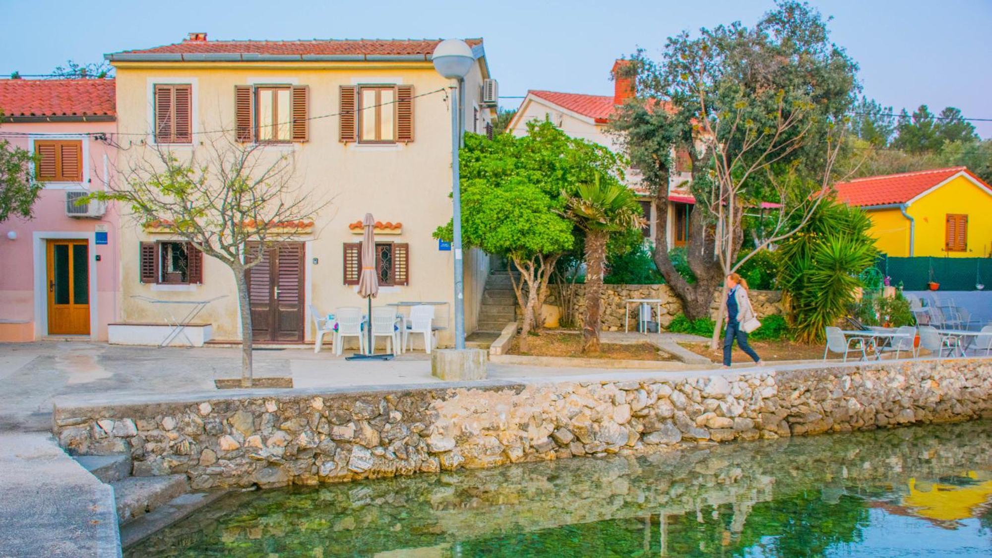Holiday House Punta Blue & Orange 5M From The Sea, Island Cres Punta Križa Rum bild